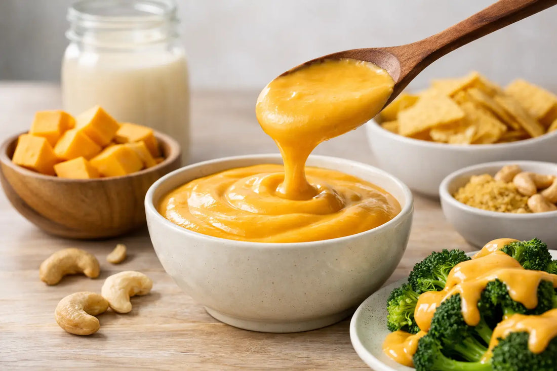 Cheddar Style Vegan Sauce That Actually Delivers
