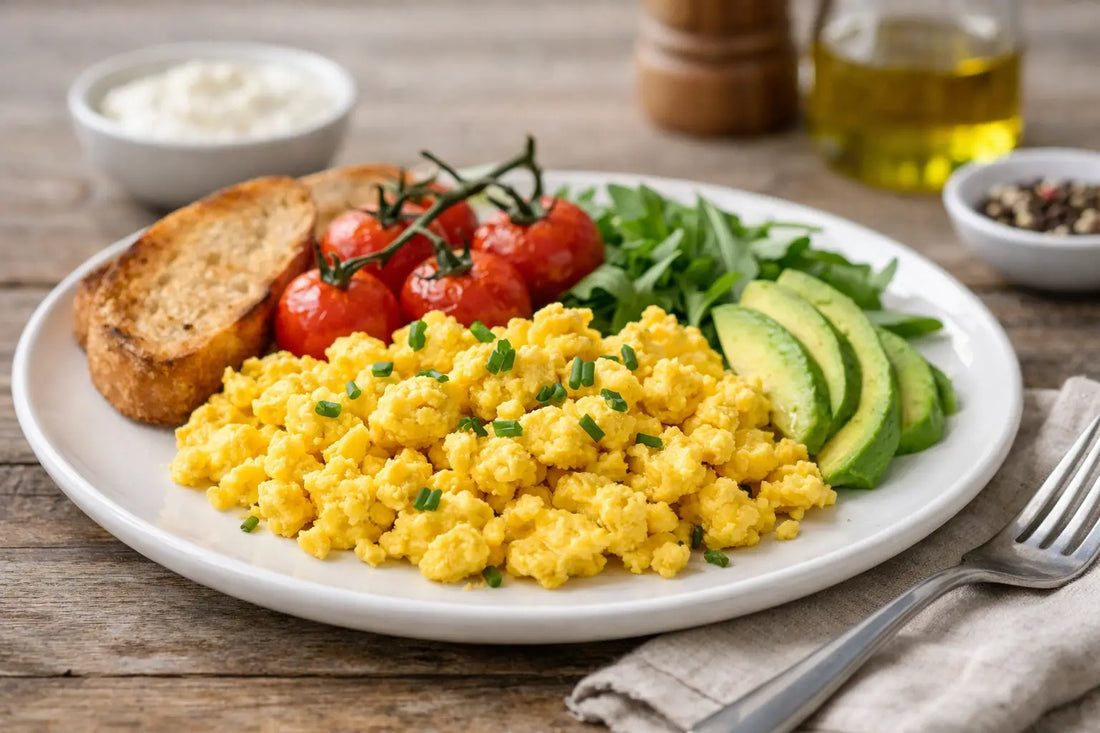 Vegan Scrambled Eggs That Actually Satisfy