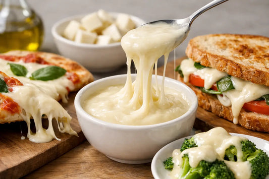 Mozzarella Style Vegan Sauce That Melts