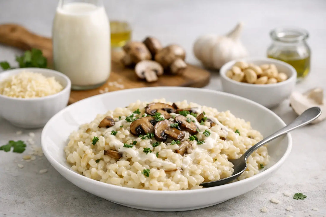 How to Make Dairy-Free Risotto Creamy