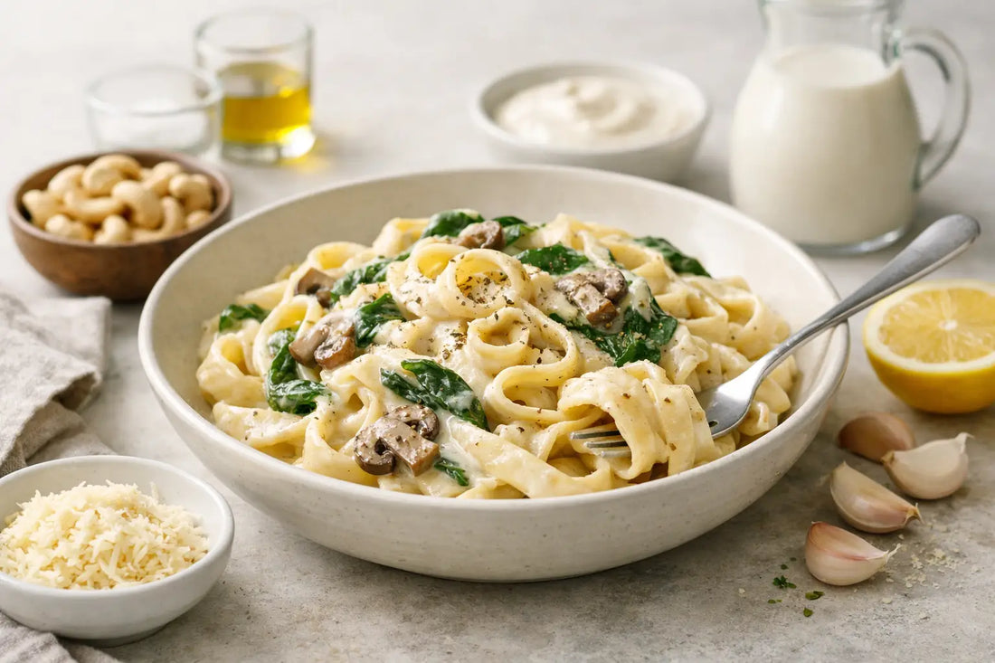 How to Make Creamy Dairy-Free Pasta