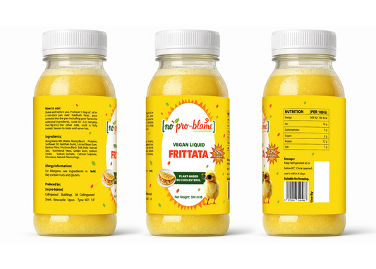 300ml -  Egg Free Liquid Frittata (Chilled)