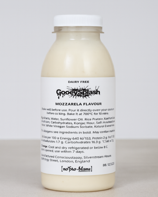Dairy-Free Mozzarella Melting Sauce – 100% Plant-Based | GooeySplash