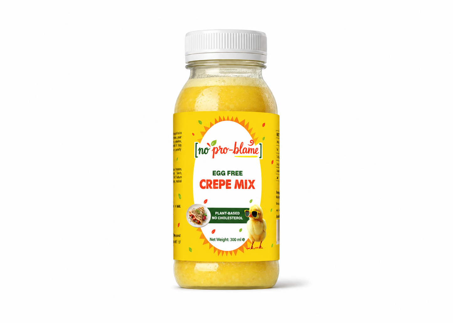 300 ml - Egg Free Crepe Mix (Chilled)