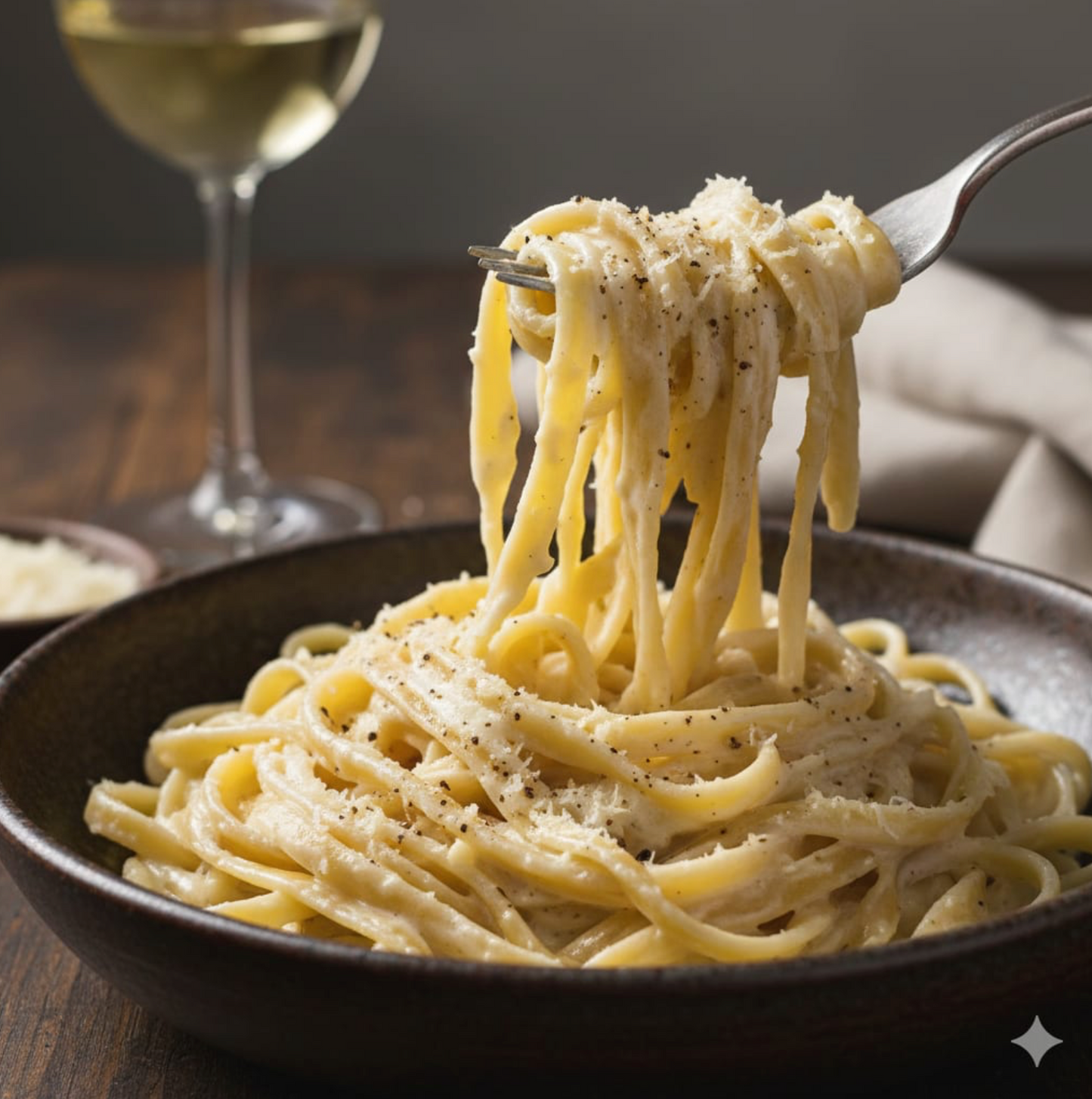 Dairy and Allergen Free  Pasta & Risotto Sauce  Cacio and Pepe Flavour (Alfredo)
